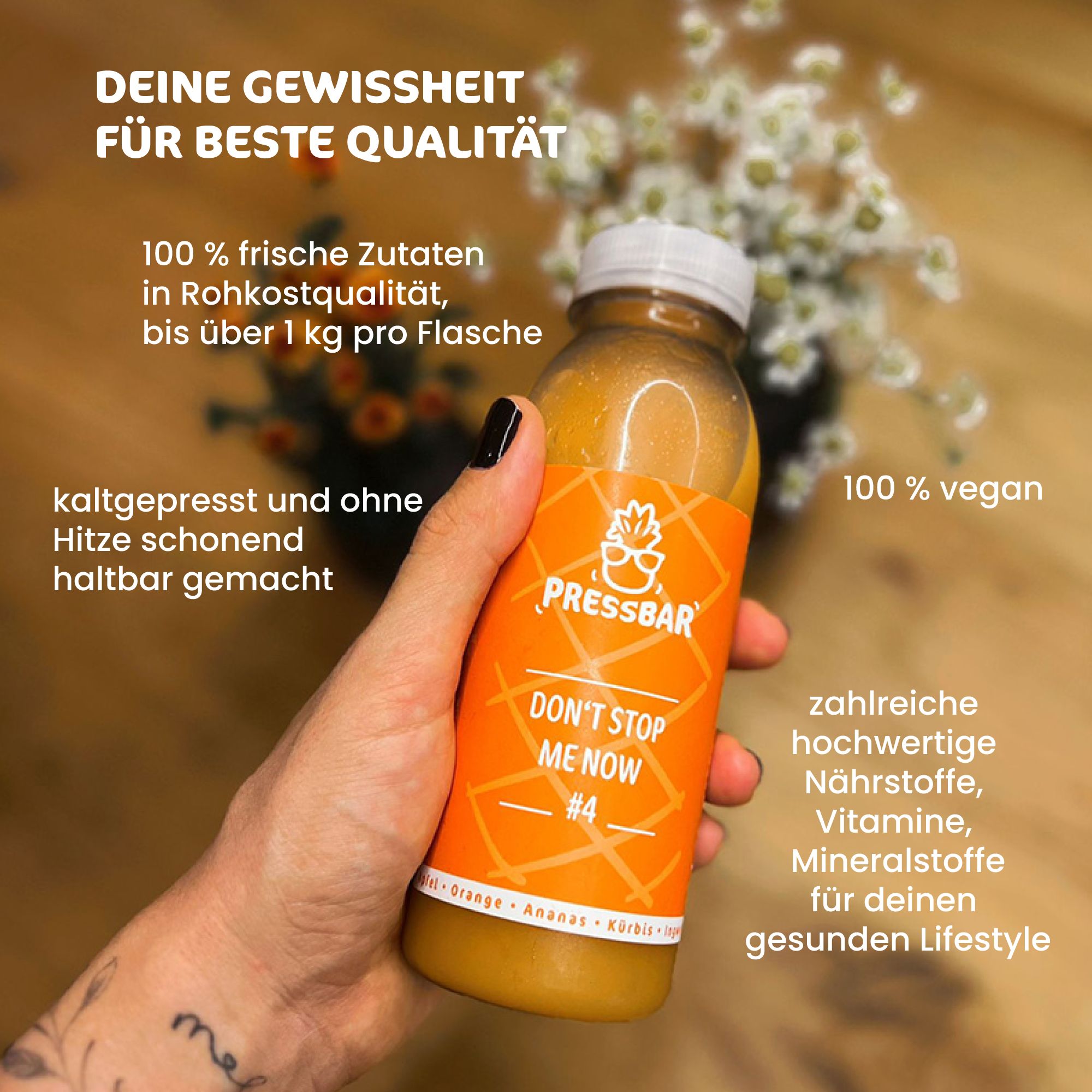 Pressbar classic+ Saftkur 7 Tage (inkl. 10,50 € Einweg-Pfand)