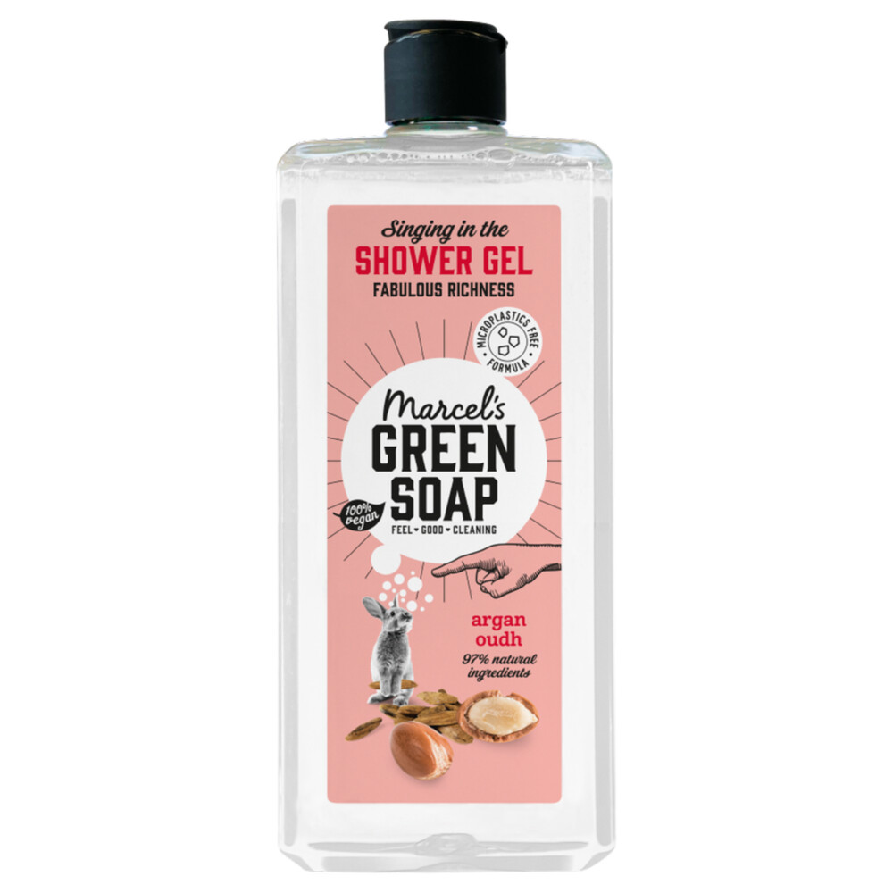 6x Marcel's Green Soap Douchegel Argan & Oudh300 ml