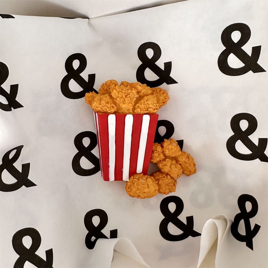 Indus - Fastfood Hars Koelkastmagneet (verschillende ontwerpen) / Set