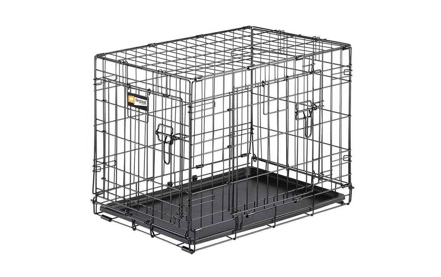 Transportbox Dog-Inn-60, faltbare MetallboxHundebox