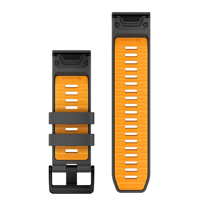 Garmin Unisex Diverse QuickFit® 26 Strap (Silicone) Orange