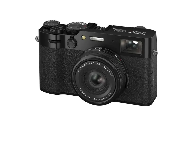 Fujifilm X Series X100VI - Digitalkamera - kompakt - 40.2 MP - APS-C - 6.2K / 29.97 fps - Fujinon - Wi-Fi, Bluetooth - sort