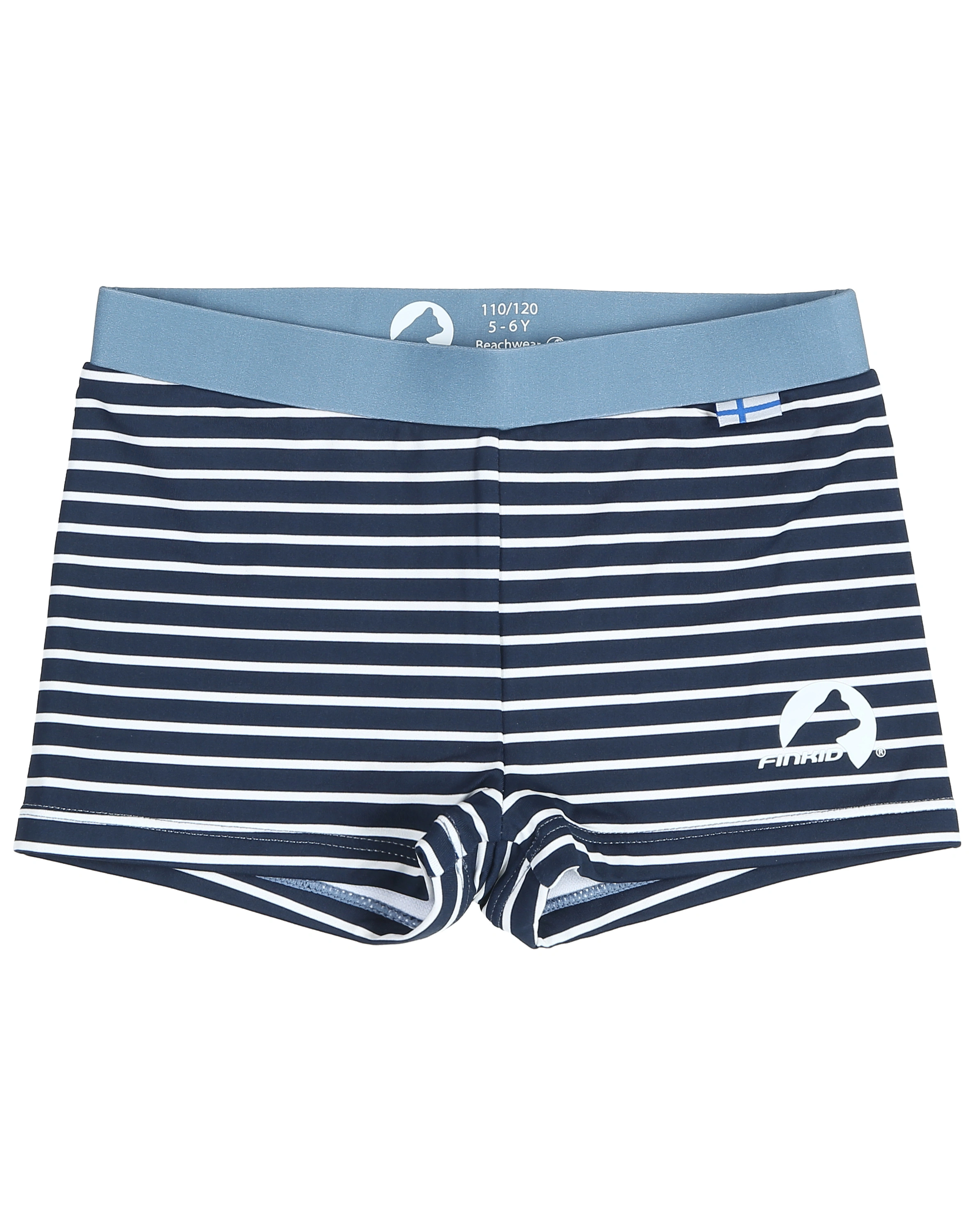 Badehose UINTI gestreift in navy/dove
