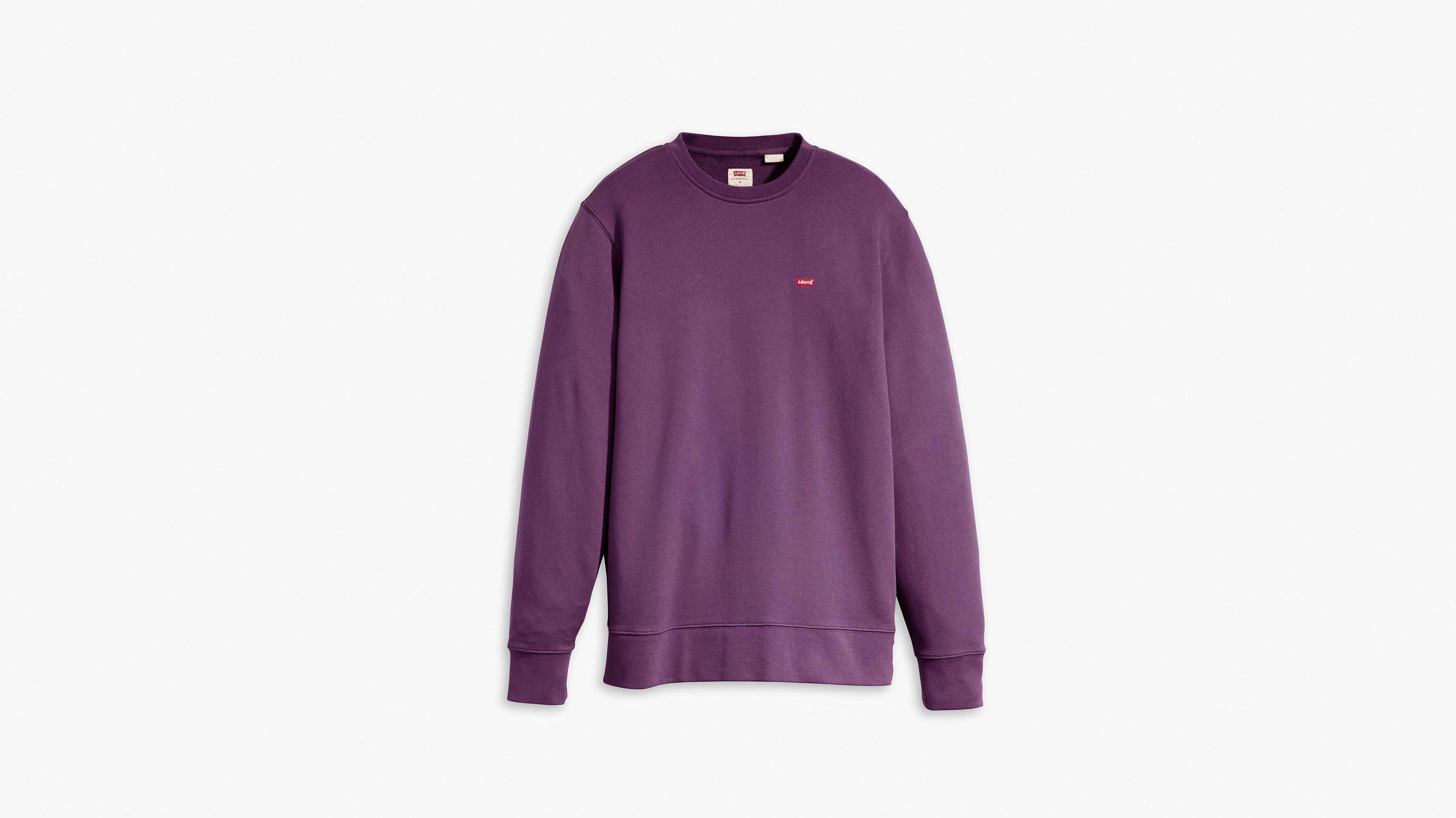 Sweat-shirt à col rond Original Housemark - Single Dye Navy Cosmos - Violet