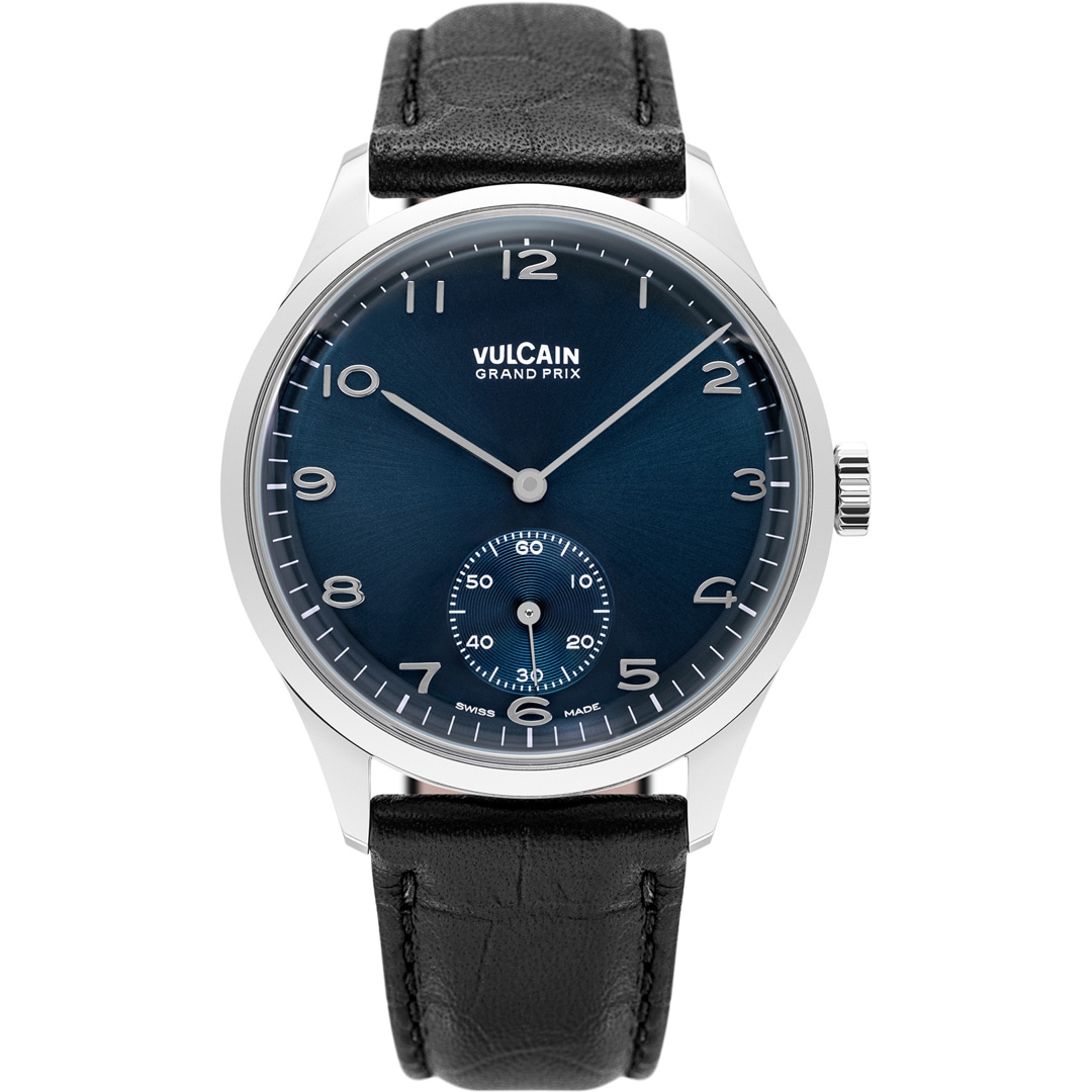 Vulcain Grand Prix Small Second Blue 39mm