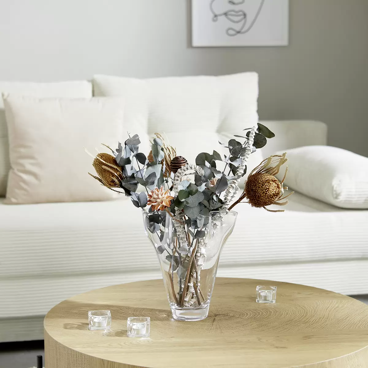 Vase James Wood Transparent