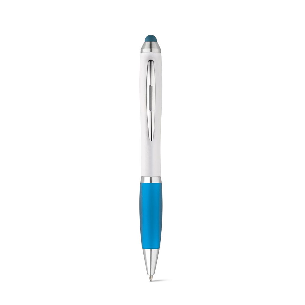 hi!dea 91634 - Stylo avec mécanisme twist et clip en métal