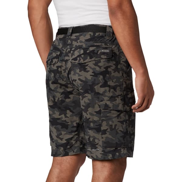Short randonnée COLUMBIA SILVER RIDGE PRINTED CARGO SHORT BLACK CAMO