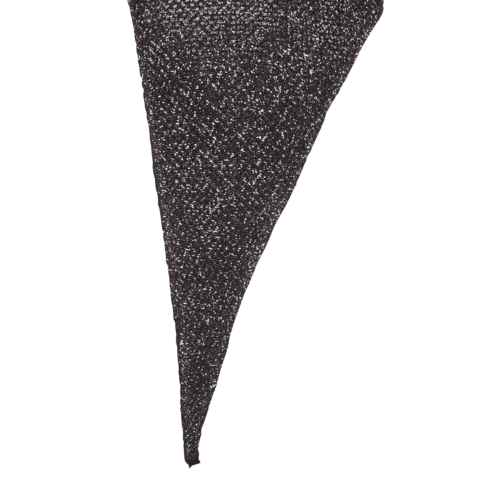NODA - Echarpe triangle en sequins | Noir