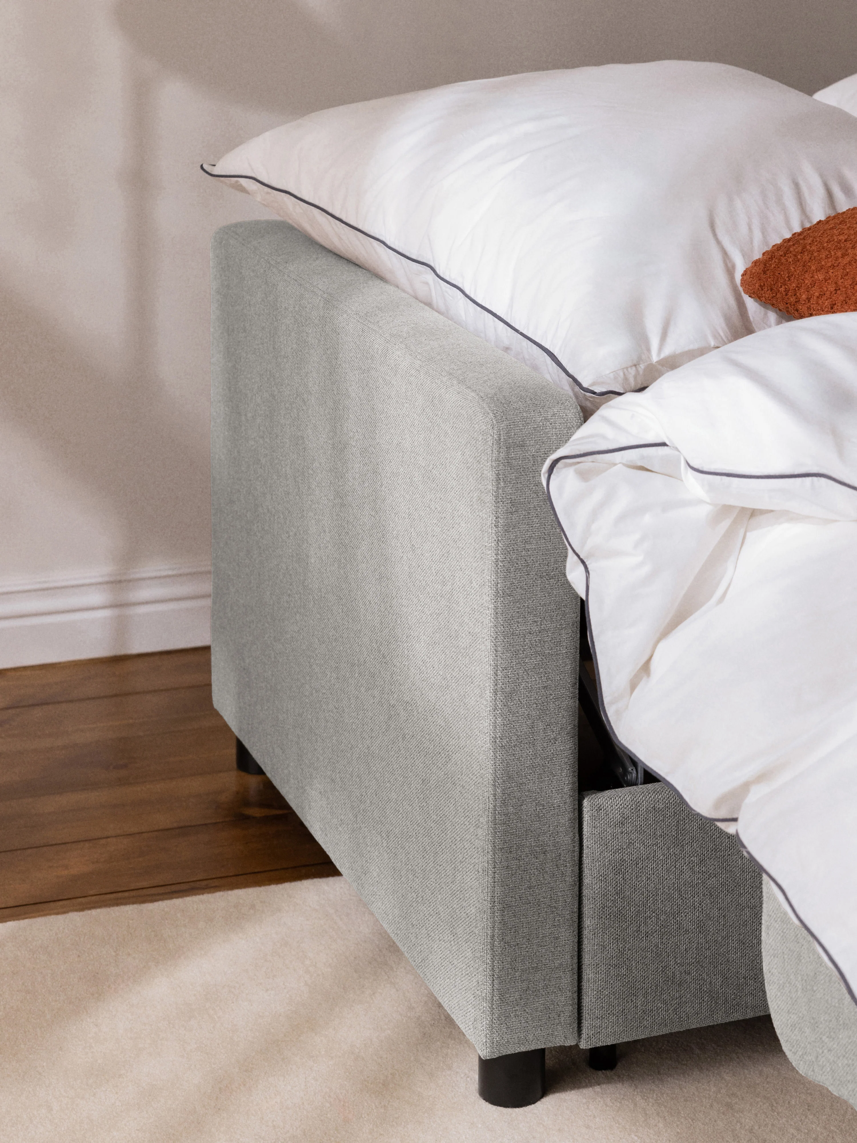 Slaapbank Morgan met matras (2-zits)