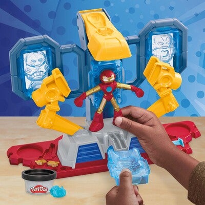 Play-Doh Iron Man Armor Maker Lab Lekesett