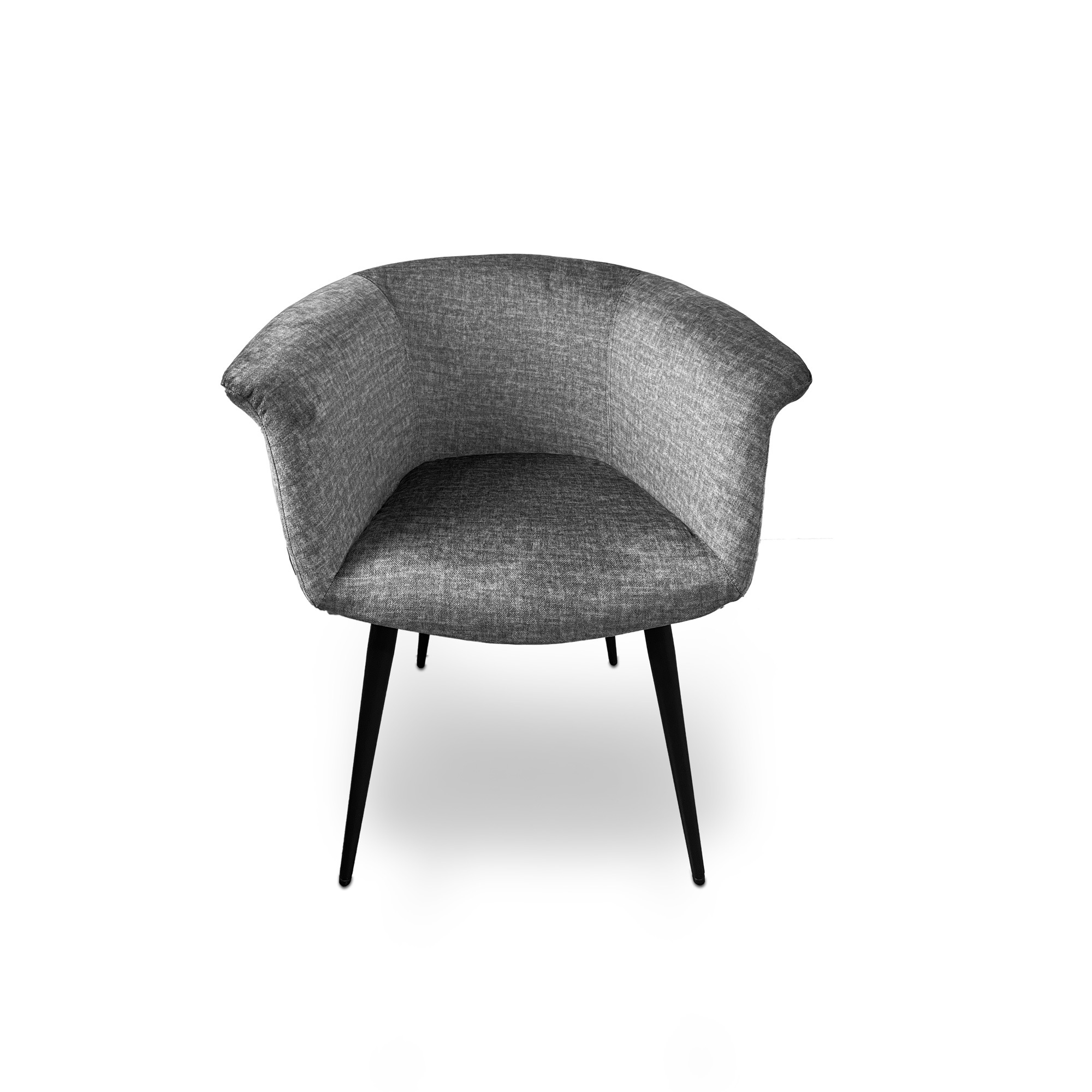 Sessel ‘Bodoire‘, grau, B 57,5 cm, H 78 cm, L 71 cm von fischer's lagerhaus