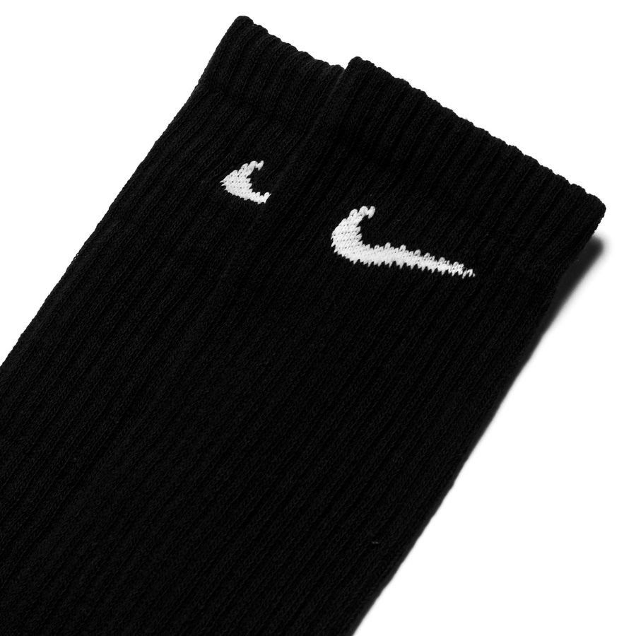 Nike Chaussettes Everyday Lightweight Crew Pack de 3 - Noir/Blanc