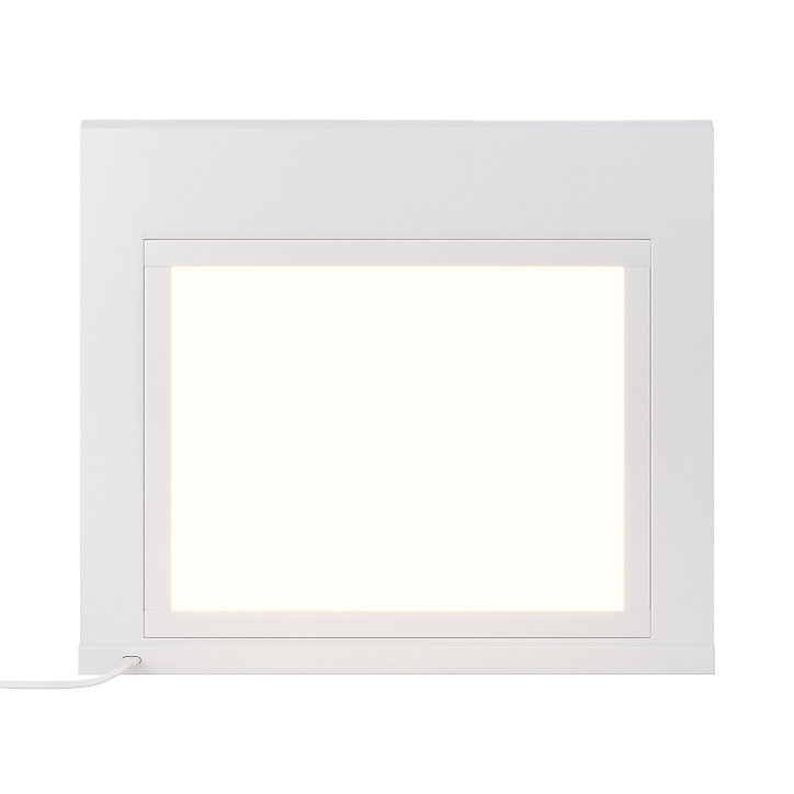 Tablette avec LED integrées de dessous de meuble haut GoodHome Caraway blanc l. 36,4 cm x L. 31,9 cm x H. 18,2 mm