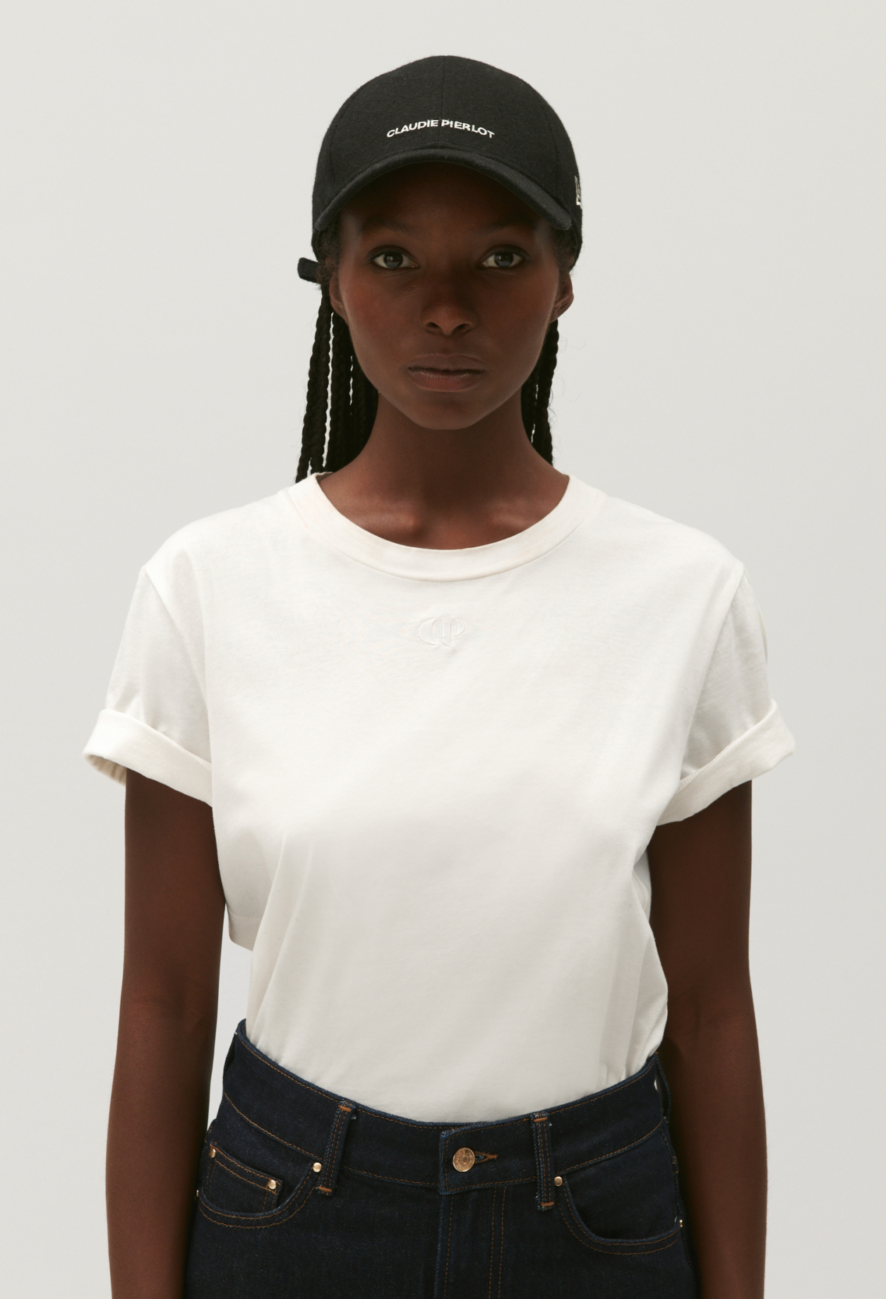 Casquette logo Claudie Pierlot noire