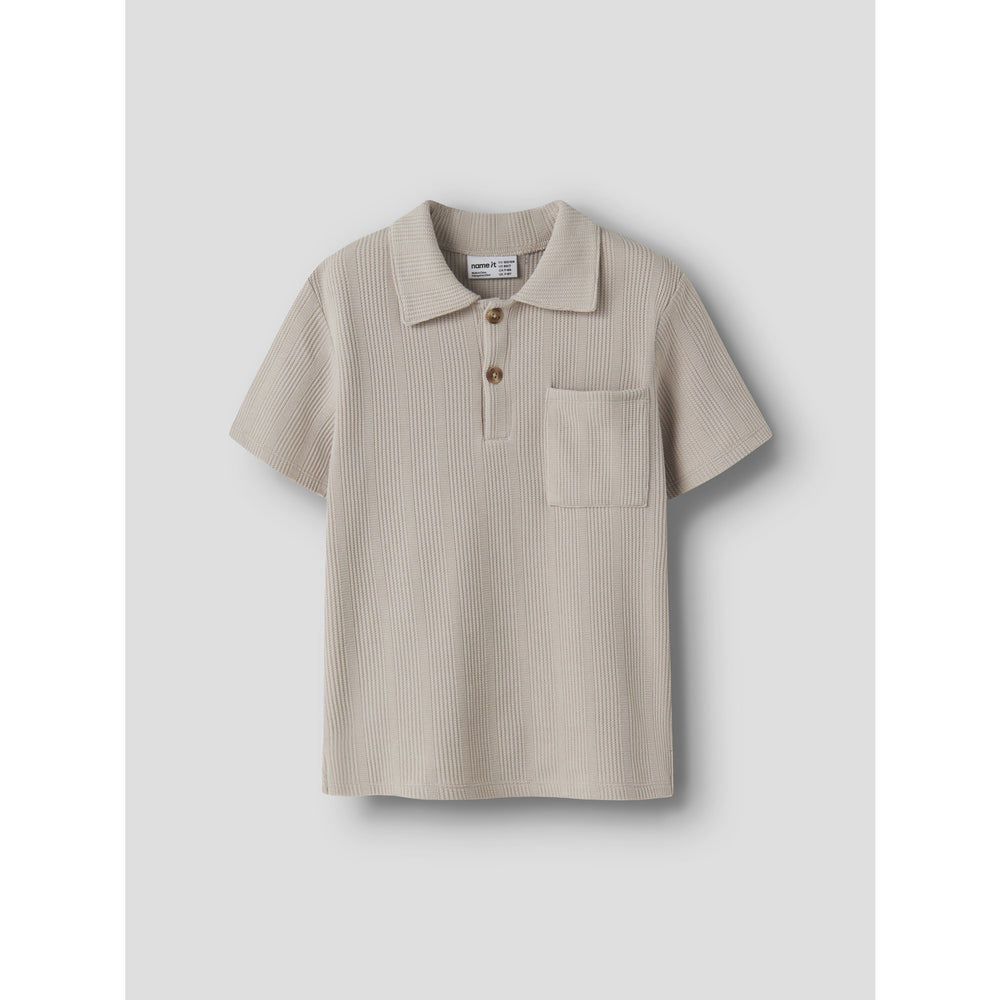 Køb Name It Chateau Gray Nkmhaksi Ss Nreg Polo