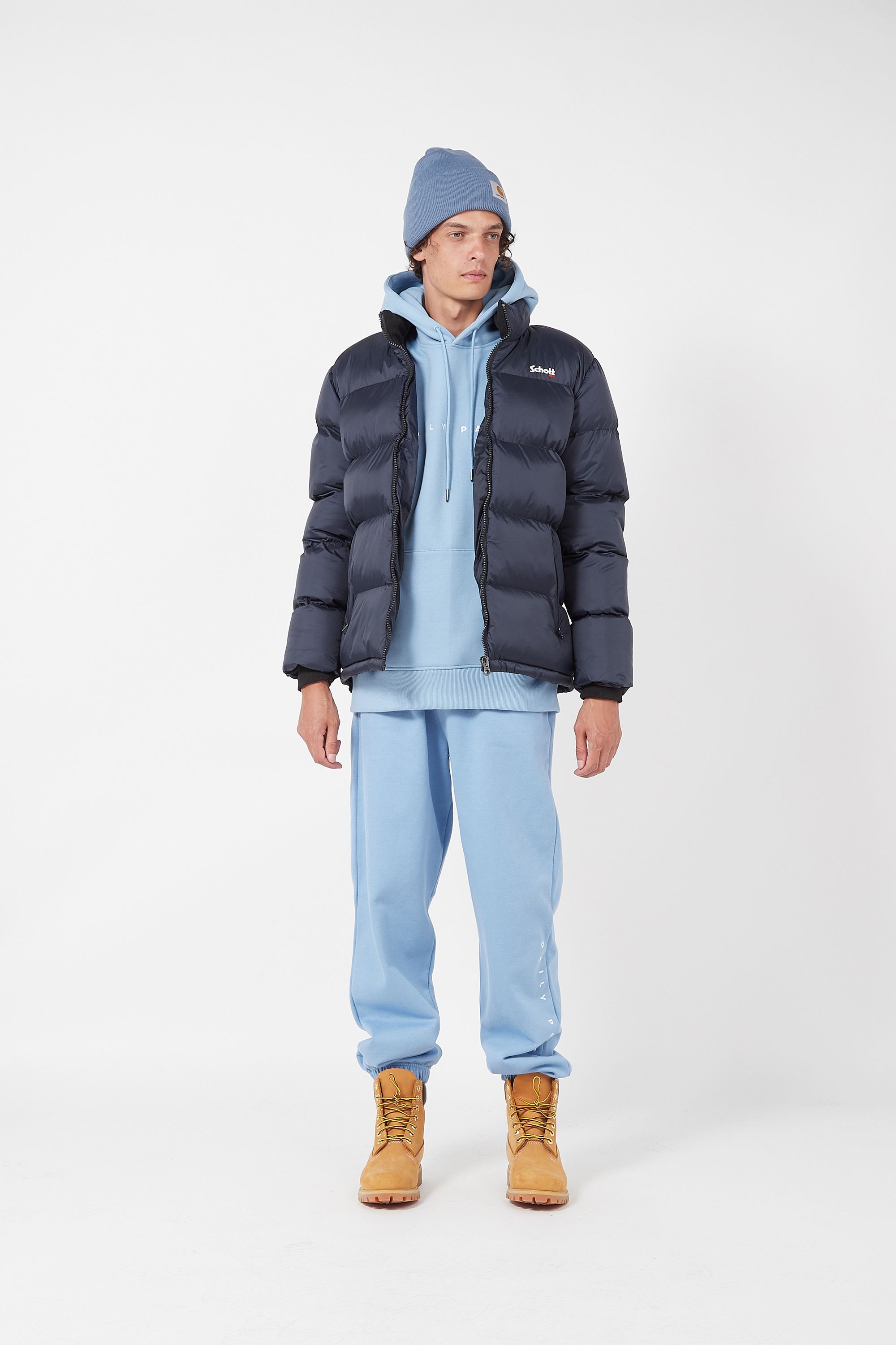 SCHOTT Doudoune IDAHO DD Bleu