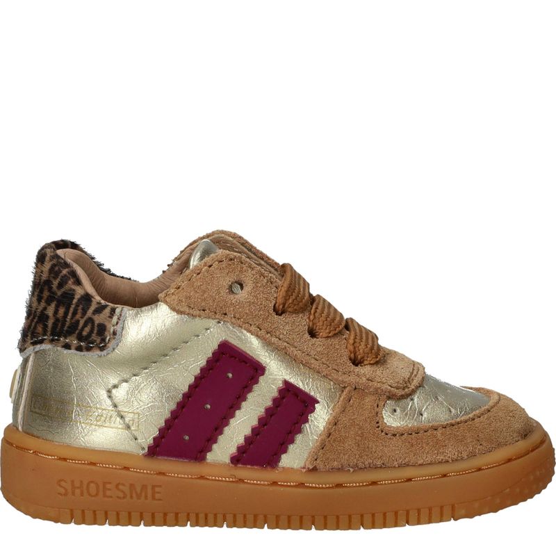 Shoesme Veterschoenen Goud Meisjes