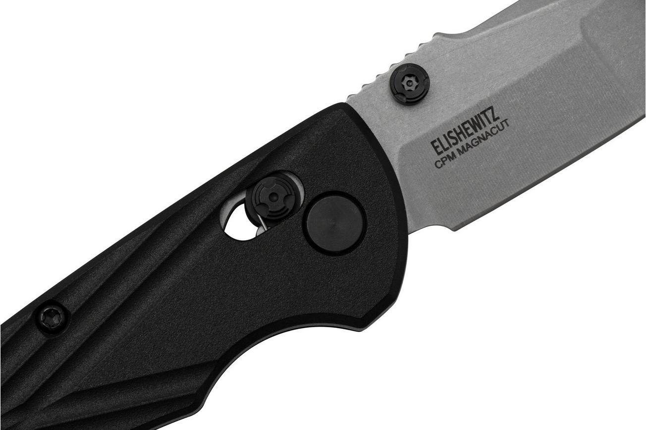 Hogue Deka 24369, Tumbled Black Polymer, Magnacut Wharncliffe, zakmes