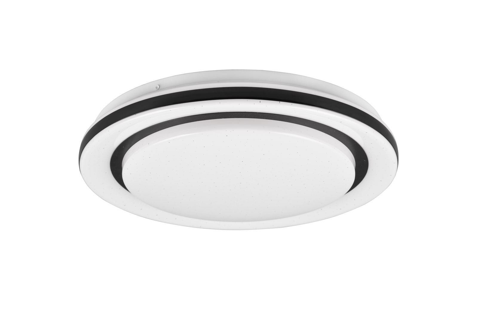 LED Deckenlampe Cartida weiß 38cm 7cm Fernbedienung dimmbar RGB Sternenhimmel Kunststoff