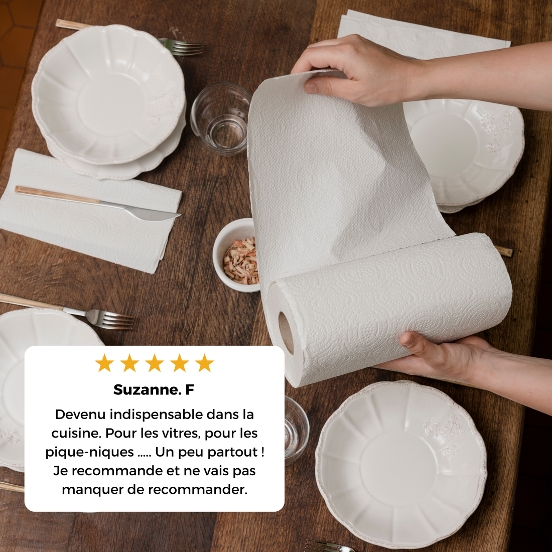 Essuie-tout · Ultra-absorbant