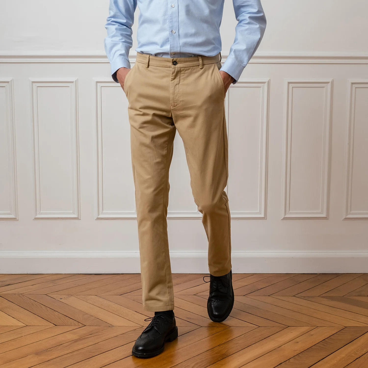 Beige chinos