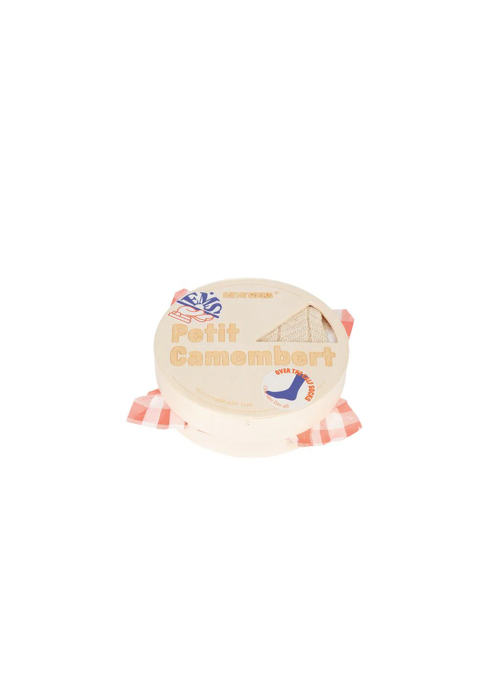 Eat My Socks  Petit Camembert strømper - creme
