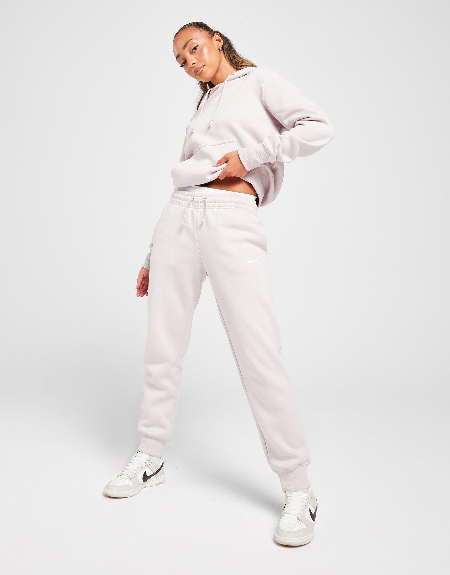 Nike Pantalon de survêtement taille mi-haute Phoenix Fleece Femme