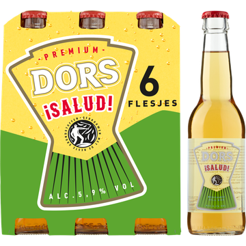 Dors - ¡Salud! Mexicaanse Stijl Bier - Fles - 6 x 330 ML