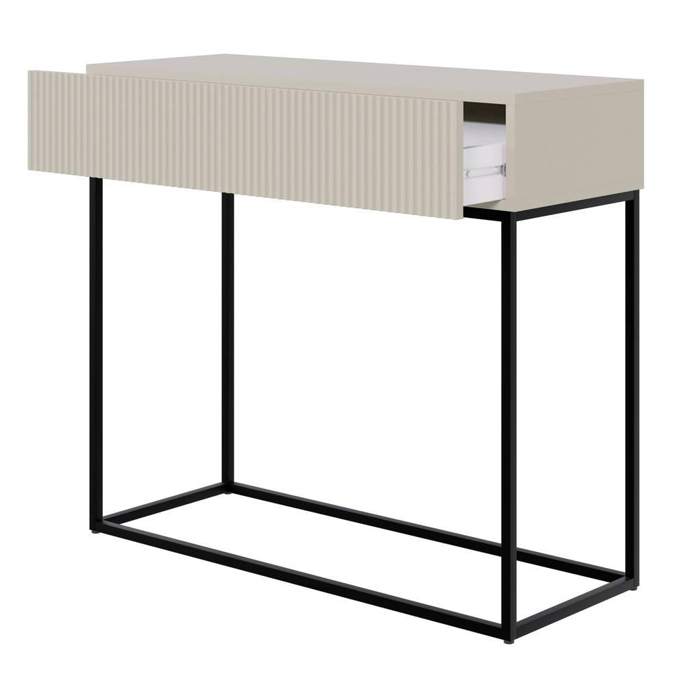 NADUVI Collection Vesper Sidetable - Greige / Zwart