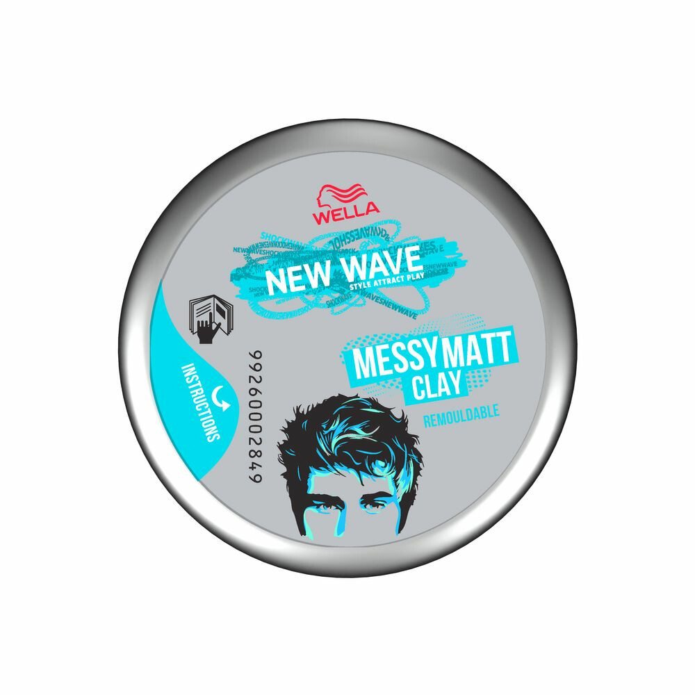 Wella New Wave Ultra Effect Go Matt Clay75 ml