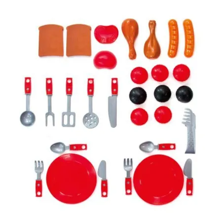 SIVABBQ Party Grill, 30-teilig, 36 x 36 x 50 cm