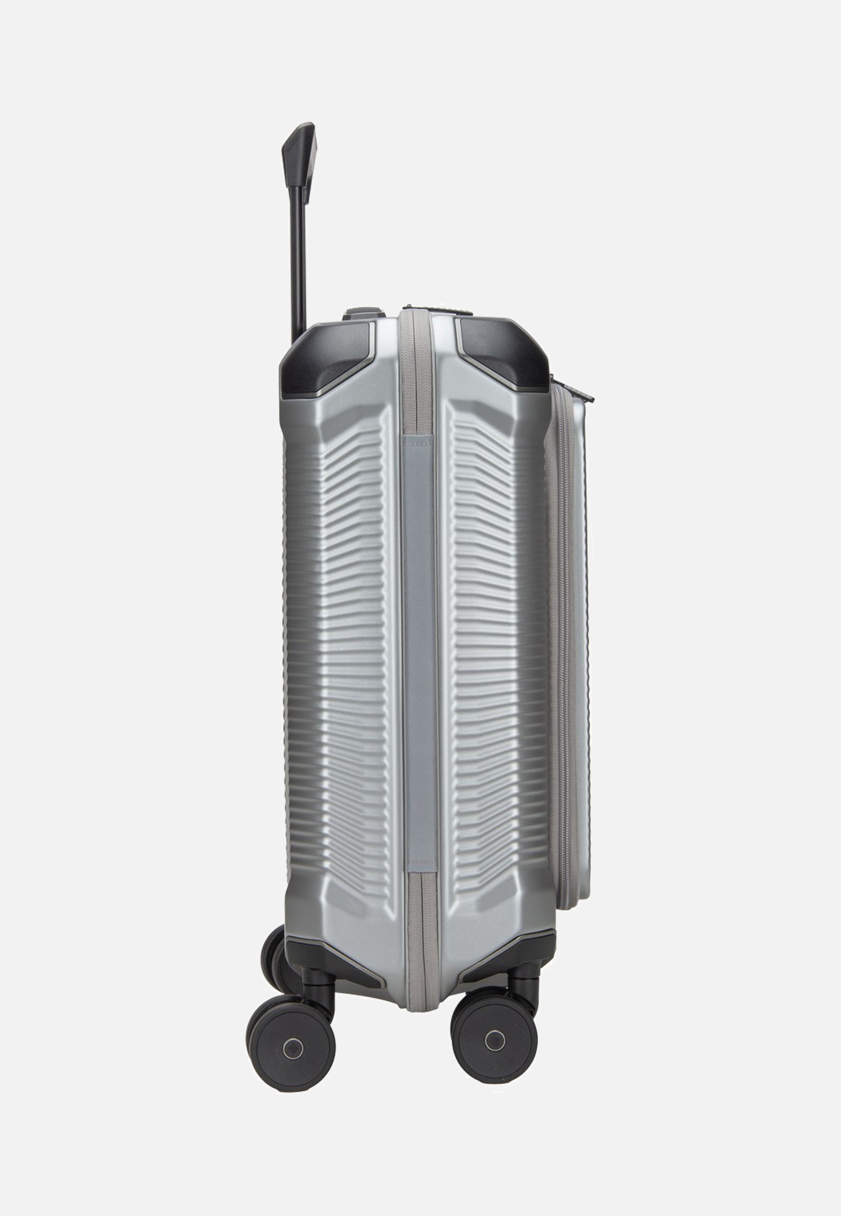Millennium Trolley 4W S Front Pocket Silver - Koffer