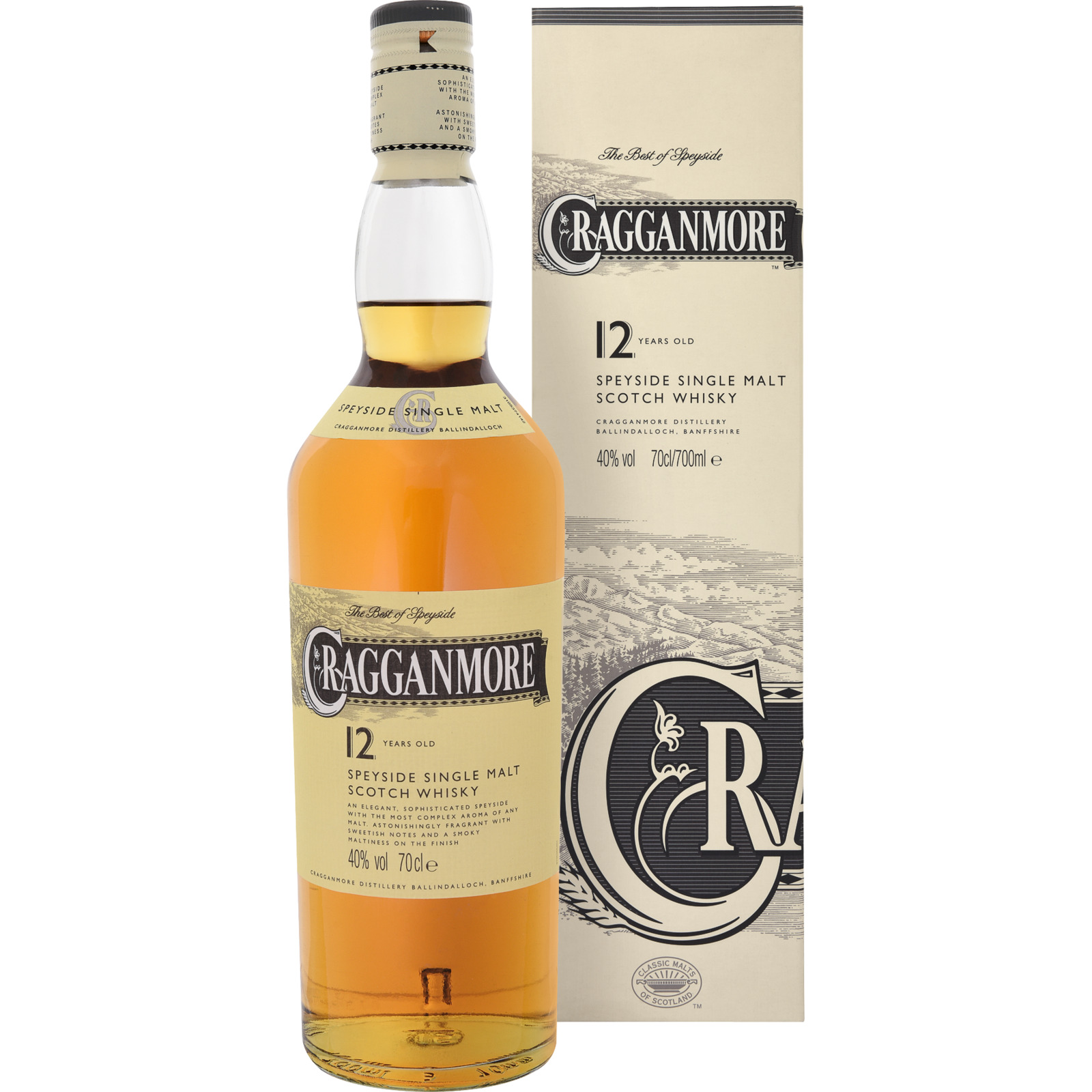 Cragganmore Single Malt 70 cl