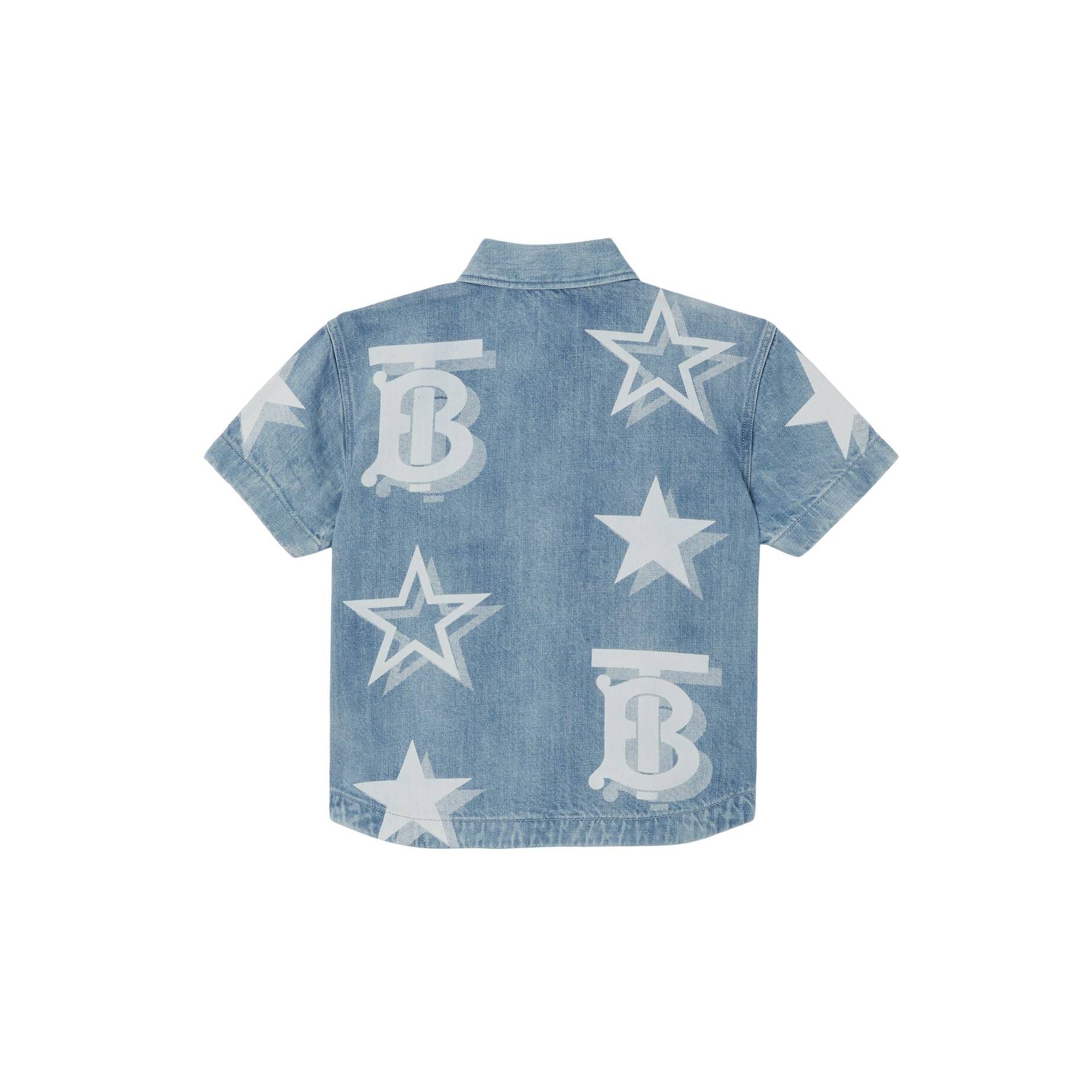 Burberry| Jungen Jeanshemd KB5 ALAN TB STAR Regular Fit Kurzarm