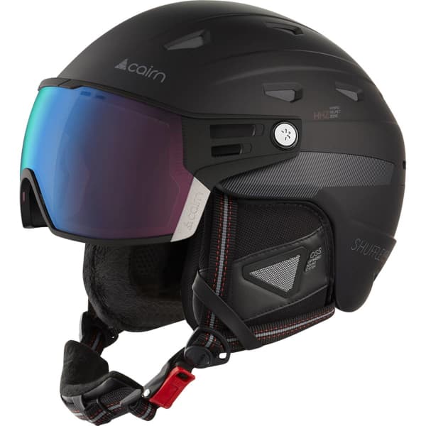 Casque de ski CAIRN SHUFFLE S-VISOR EVOLIGHT NXT® BLACK