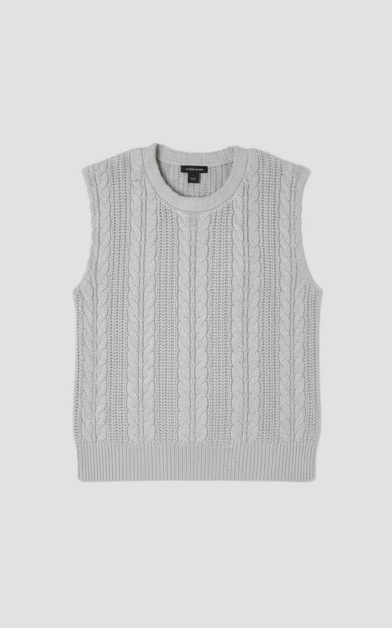 KarenMillen Débardeur En Maille Torsadée Métallisée