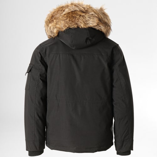 Parka Fourrure Enfant FD900 Noir