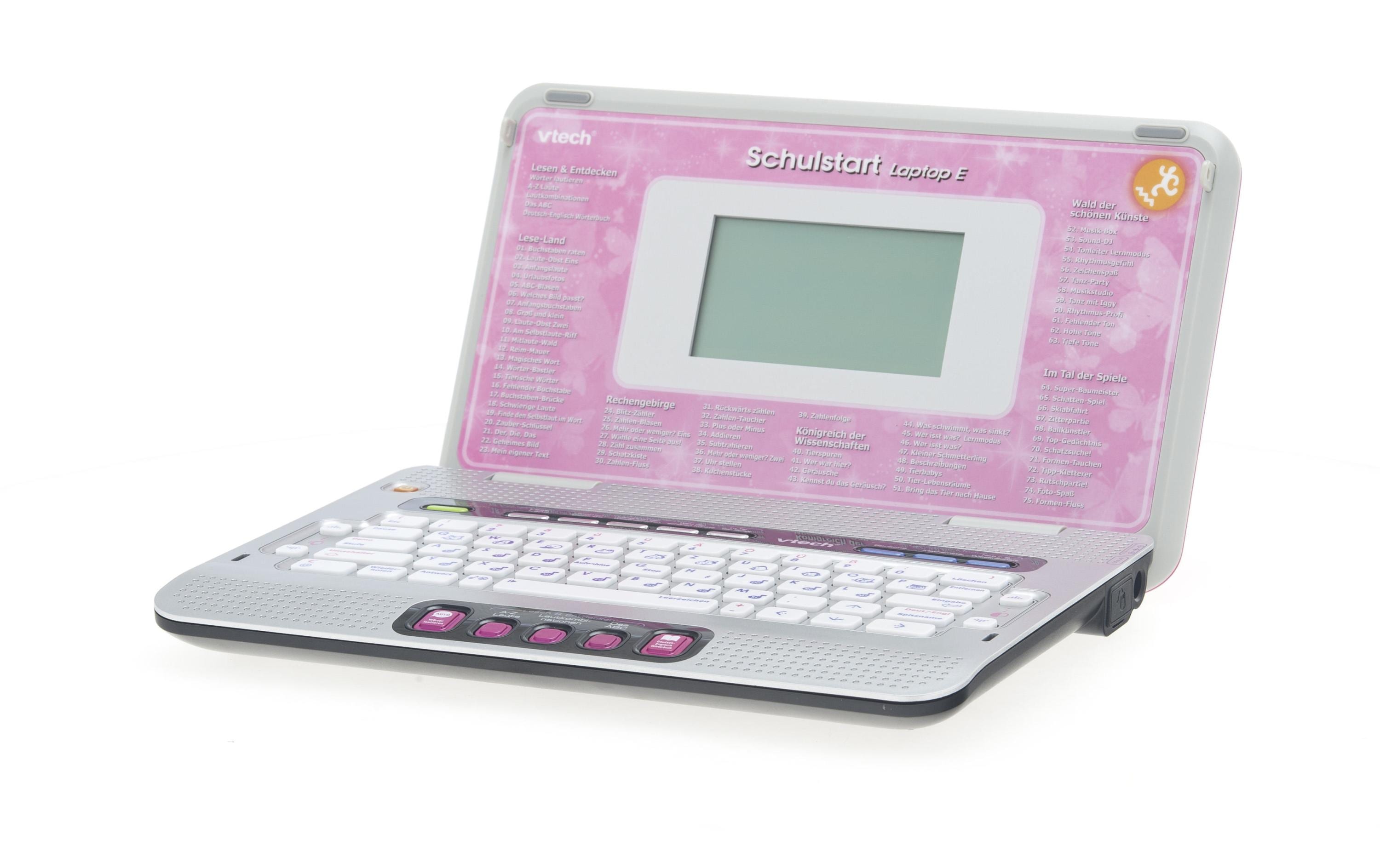 Laptop E PinkLaptop für ein spielerisches und effektives Lernen
