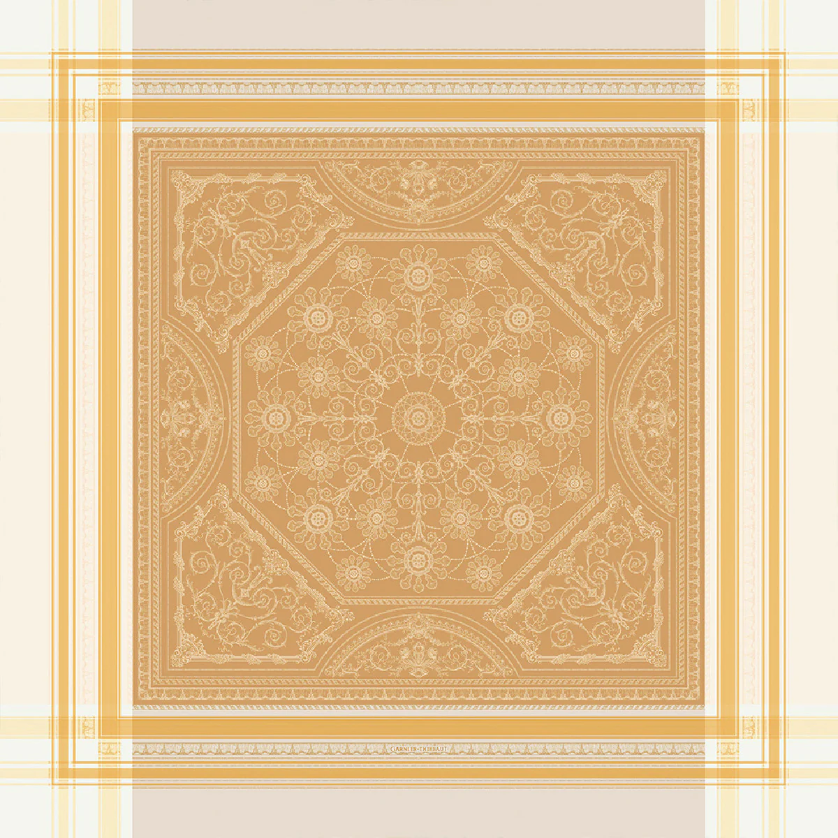 Nappe antitache déperlant coton & autres fibres or 174X364 Garnier Thi
