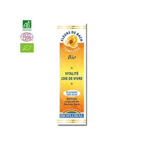 Vitalité - complexe n°2 fleurs de bach