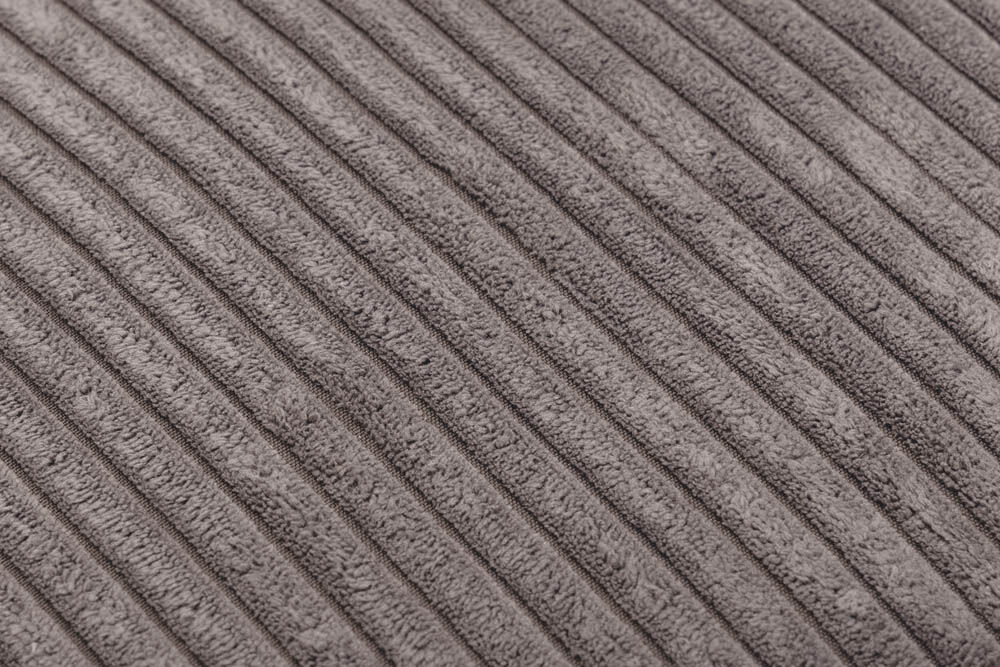 Designed by Lotte Ribbed - Hondenkussen - donkergrijs - 15x55x70 cm - S