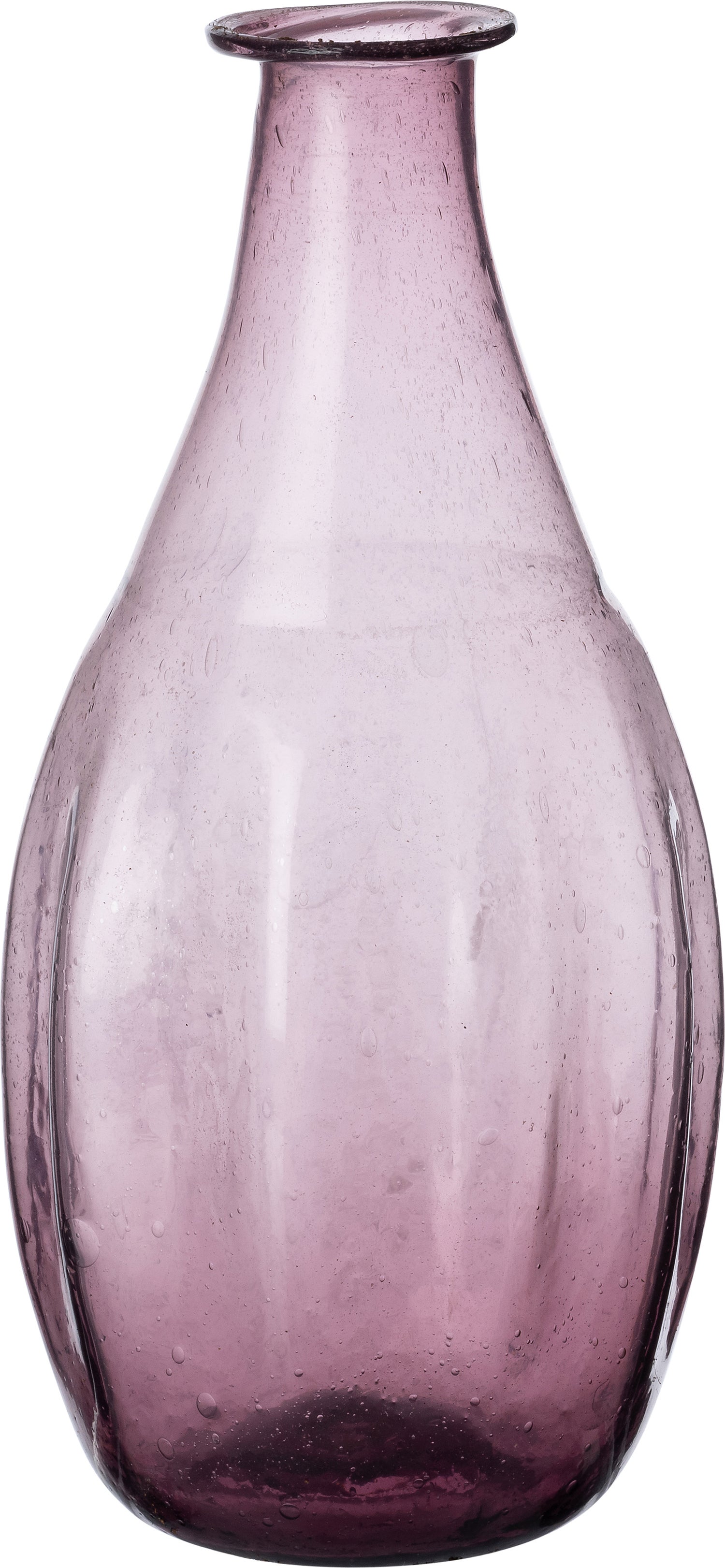 Intratuin vaas Bertha roze D 7 H 16 cm