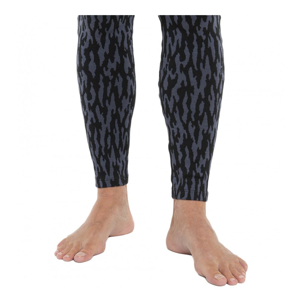 Icebreaker 260 VERTEX GLACIAL FLOW - Sous-couche Femme graphite/black/j