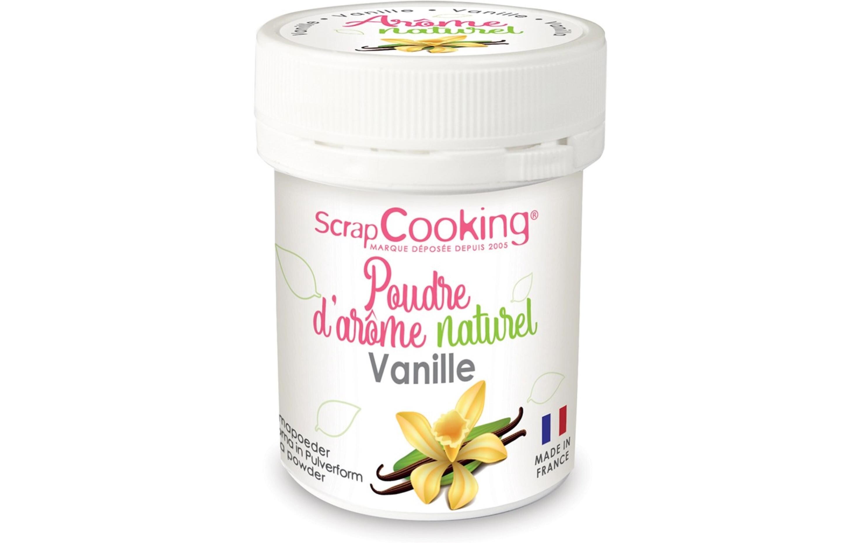 Natur Aroma Pulver Vanille 15 gDas natürliche Bio-Vanillepulveraroma