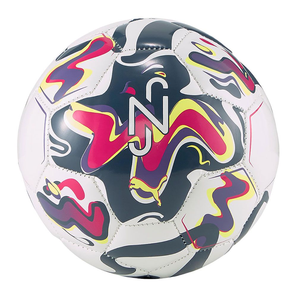 Puma NRJ GRA - Ballon Football Homme dark night/orchid shadow/fluro yellow pes