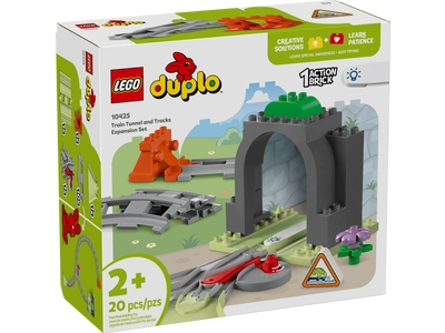 LEGO Treintunnel en rails uitbreidingsset (10425)