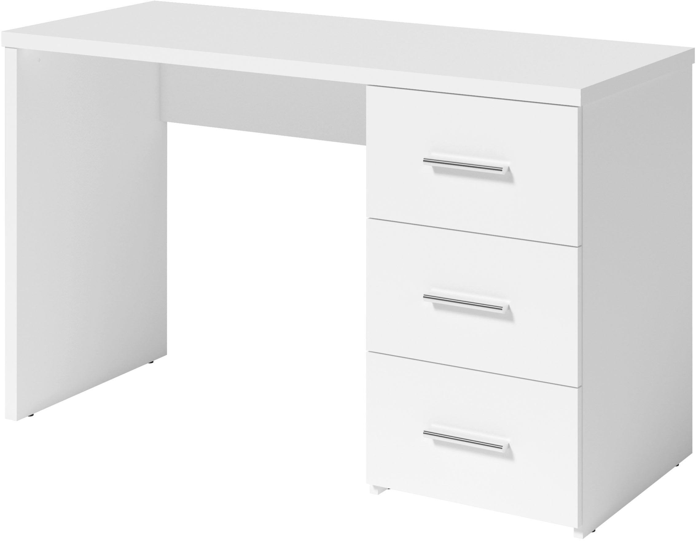 Home affaire Schreibtisch »Zion« Computertisch mit 3 Schubladen, Breite 120 x 50 cm