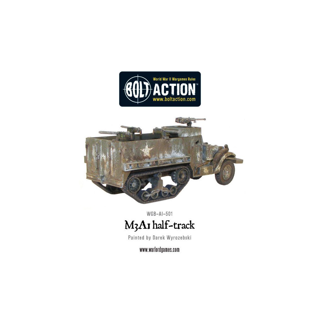 Bolt Action - US M3A1 Halftrack (Plastic Box)