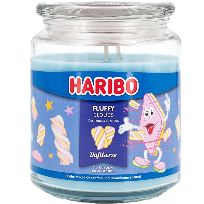 Bougie parfumée - Fluffy Clouds - Guimauve et vanille - 510 g